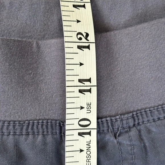 XCVI Washburn Cargo Pants Sz XL Blue Utlilty Lightweight Flare‎ Leg Comfort - Picture 5 of 10